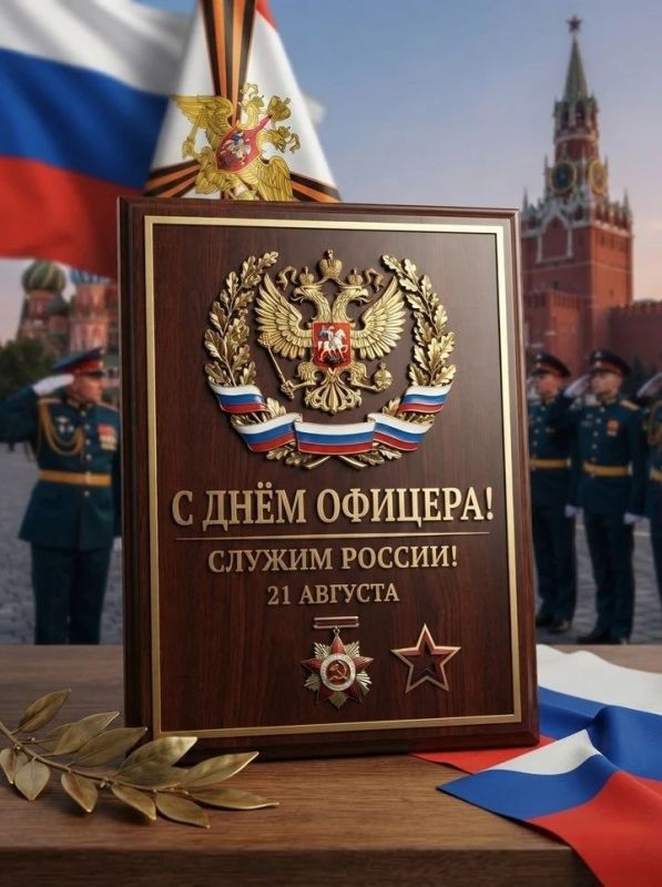 Ольга Бас: Дорогие друзья!. Сегодня мы отмечаем важный и значимый праздник - День офицера