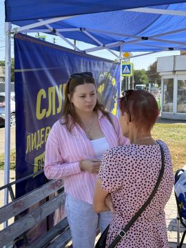 Галина Дуброва: Провела очередной прием граждан в родном Луганске, в «Выездной приемной Слуцкого»