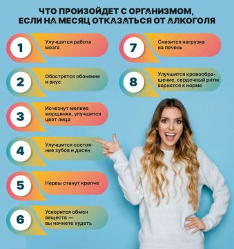 Что будет с организмом через месяц без алкоголя