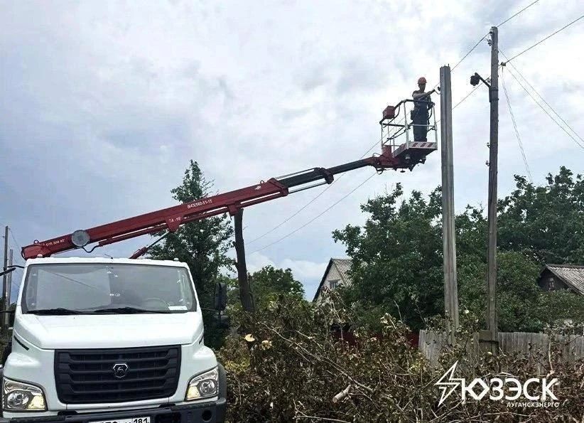 В Антраците обновили проблемную ЛЭП