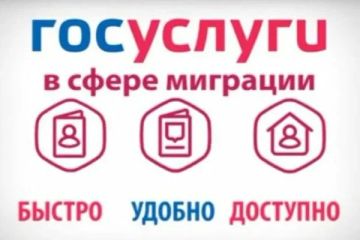 Государственные услуги по вопросам миграции, не выходя из дома
