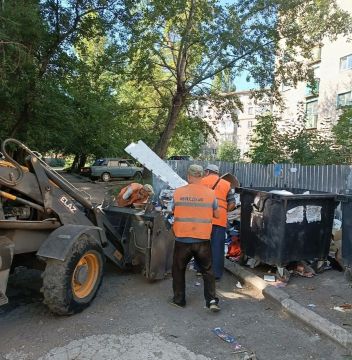 Коммунальными службами проведены работы на территории города