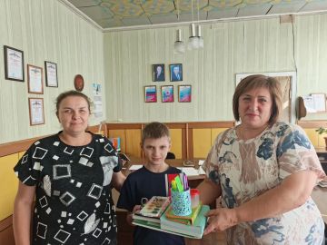 Доброе дело к 1 сентября!. В рамках акции «Собери ребенка в школу»