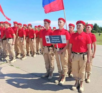 Ребята из Красного Луча – участники военно-патриотических сборов ПФО «Гвардеец-2026»