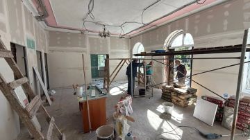 Специалисты из региона-шефа Башкортостана ремонтируют Краснолучское отделение ЗАГС