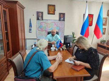 Провёл очередной приём граждан