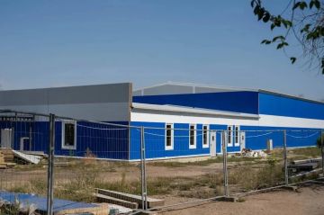 В Юбилейном строят новый зал для настольного тенниса