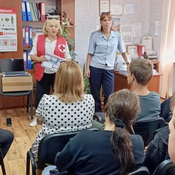 В Перевальске сотрудники полиции провели профилактическое мероприятие для несовершеннолетних