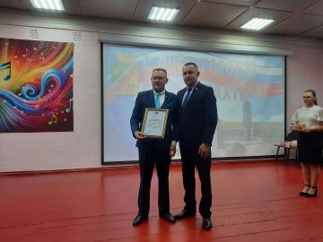 Андрей Губарев: Торжественное награждение в Первомайске в честь 261й годовщины города и Дня шахтёра
