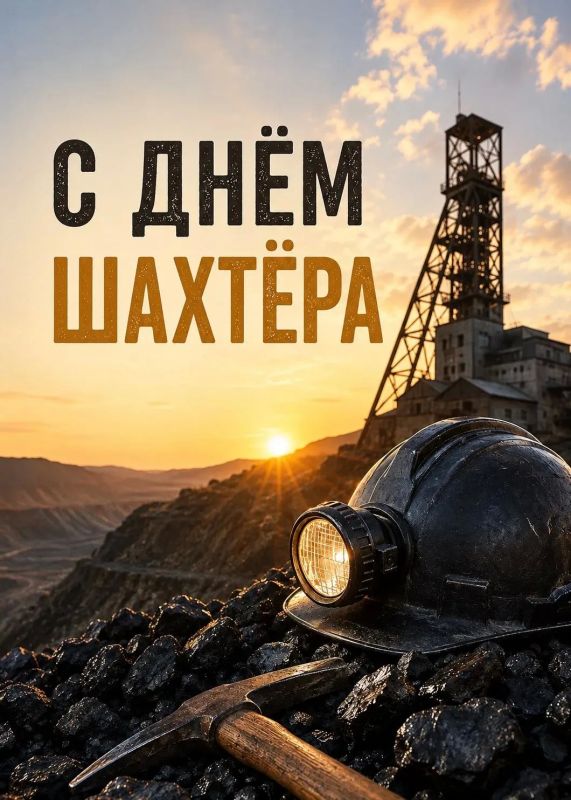 Виктория Сошина: Уважаемые работники и ветераны угольной промышленности!