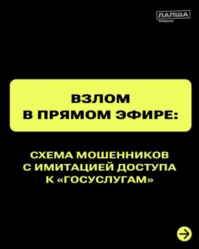 Мошенники перешли от кражи СМС-кодов к визуальному обману — теперь они имитируют взлом личного кабинета на «Госуслугах» в прямом эфире