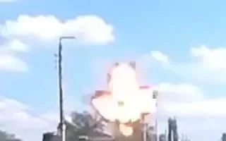 Дрон врезался в столб при преследовании транспорта в ЛНР