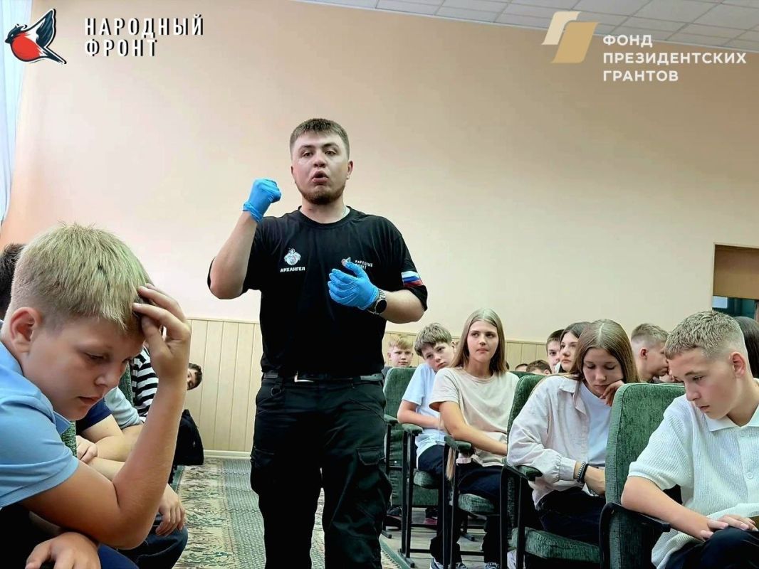 Мастер-класс по первой помощи для будущих чемпионов: теория и практика