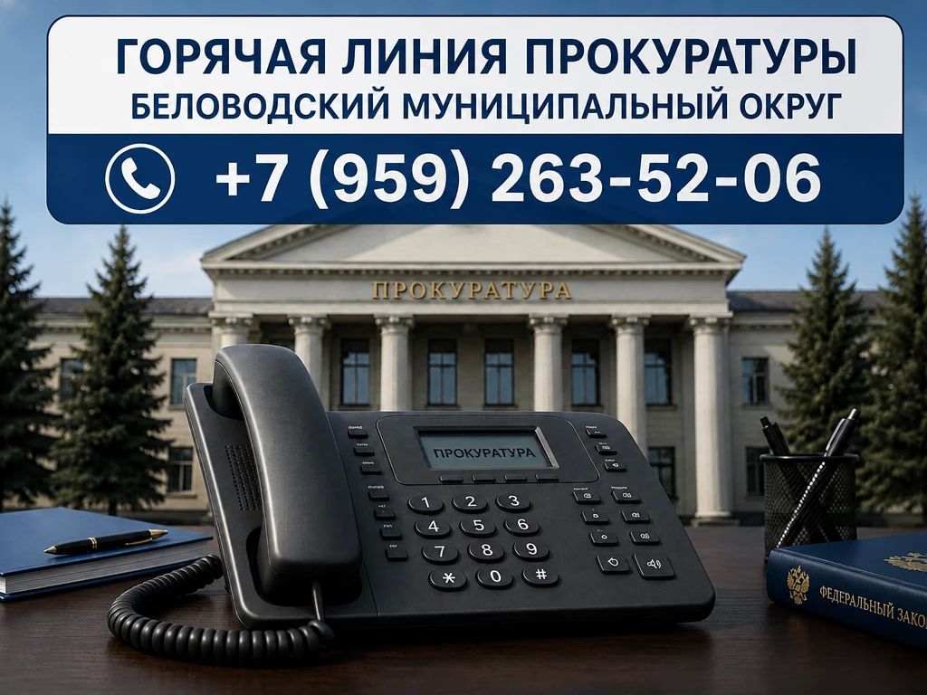 Горячая линия прокуратуры Беловодского района Луганской Народной Республики