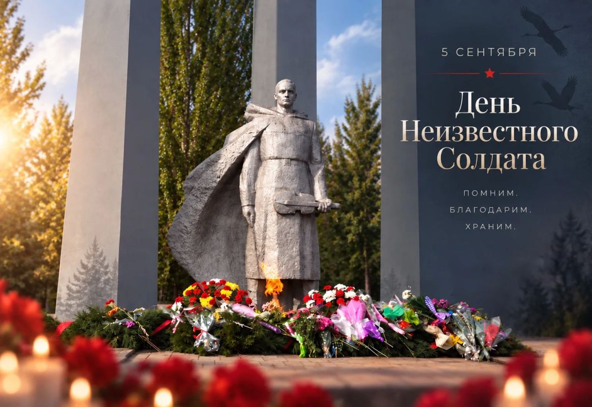 День Неизвестного Солдата — защитника Луганской Народной Республики — особая памятная дата, объединяющая нас в глубоком уважении к мужеству и самоотверженности тех, кто отдал жизнь, защищая родную землю