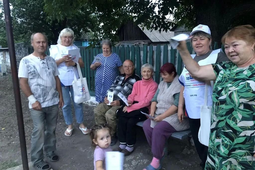 В Меловском округе завершился подомовой обход избирателей