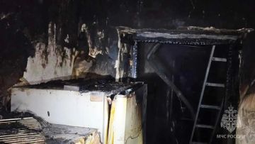 Пенсионер в Старобельском округе едва не лишился дома из-за пожара