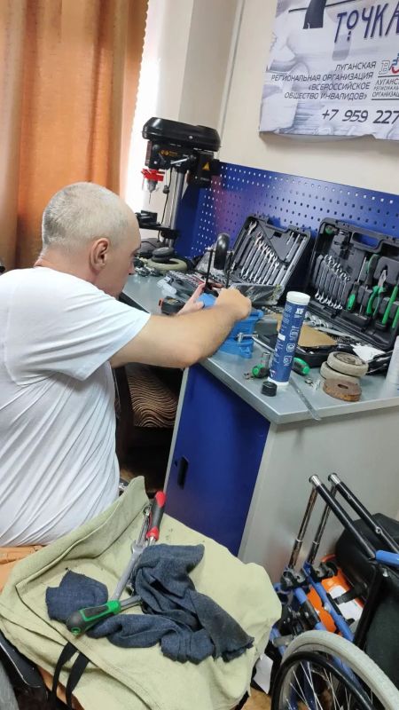 В Луганске работает мастерская «Точка опоры»