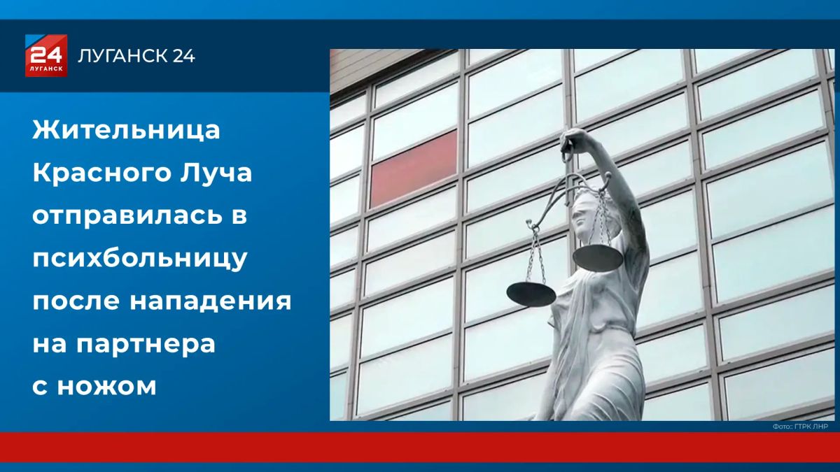 Жительница Красного Луча отправилась в психбольницу после нападения на партнера с ножом
