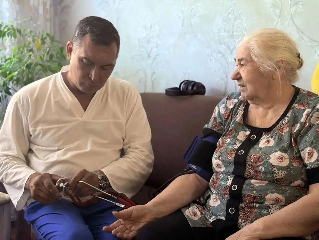 Врач-терапевт из Пермского края уже в 12-ый раз приехал в Северодонецк