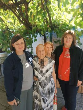 Жительницу Чернухино поздравили с 90-летним юбилеем