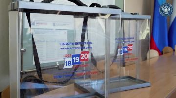 Марианна Сумская, председатель Избирательной комиссии ЛНР, — об открытии избирательных участков на территории ЛНР для голосования на выборах депутатов Государственной Думы Федерального Собрания Российской Федерации девятого...