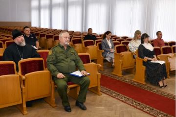 В Администрации Свердловского муниципального округа состоялось первое заседание межведомственной рабочей группы по делам казачества