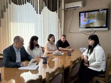 Сегодня провел встречу с семьей и участником специальной военной операции