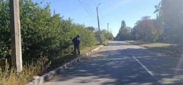Предприятие МУП "Комсервис" Брянки продолжает плановые работы по покосу травы