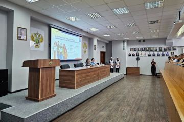 Председатель Избиркома ЛНР встретилась со студентами и преподавателями Луганского юридического института