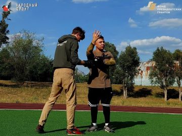 Боксерская тренировка в Луганске!
