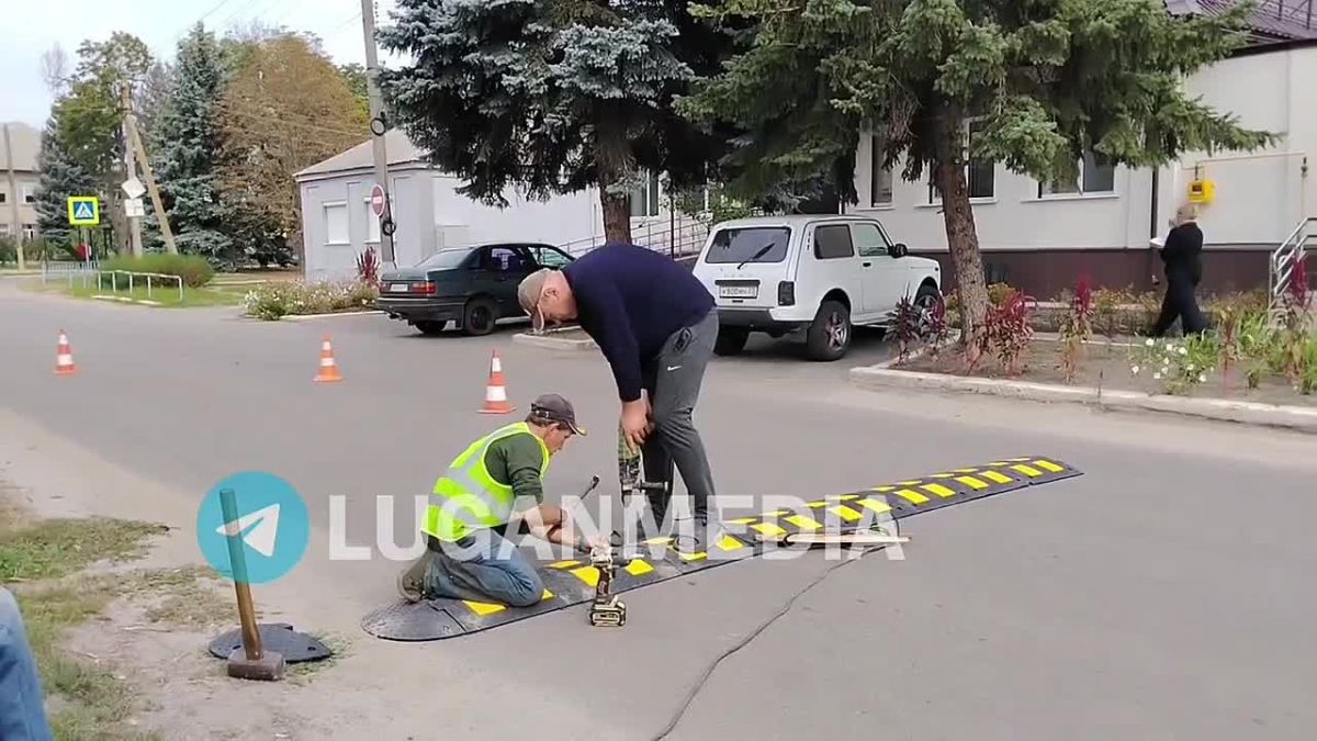 В Белокуракино установили искусственные дорожные неровности (ИДН)