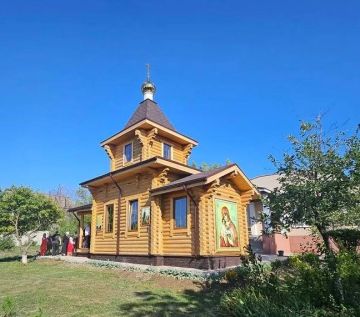 Инна Швенк: В Перевальской школе-интернате произошло знаменательное событие: состоялось торжественное освящение часовни, возведенной в честь праведного Симеона Богоприимца