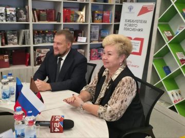Ольга Бас: С гордостью сообщаю, что в рамках национального проекта «Семья» завершилась модернизация Славяносербской центральной библиотеки