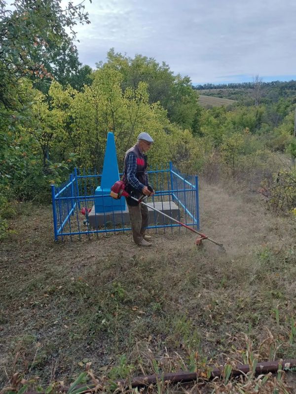 В Белокуракинском муниципальном округе приводят в порядок места захоронений
