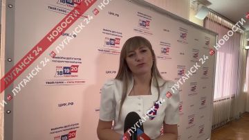 Председатель Избирательной комиссии ЛНР Марианна Сумская пообщалась с международными наблюдателями