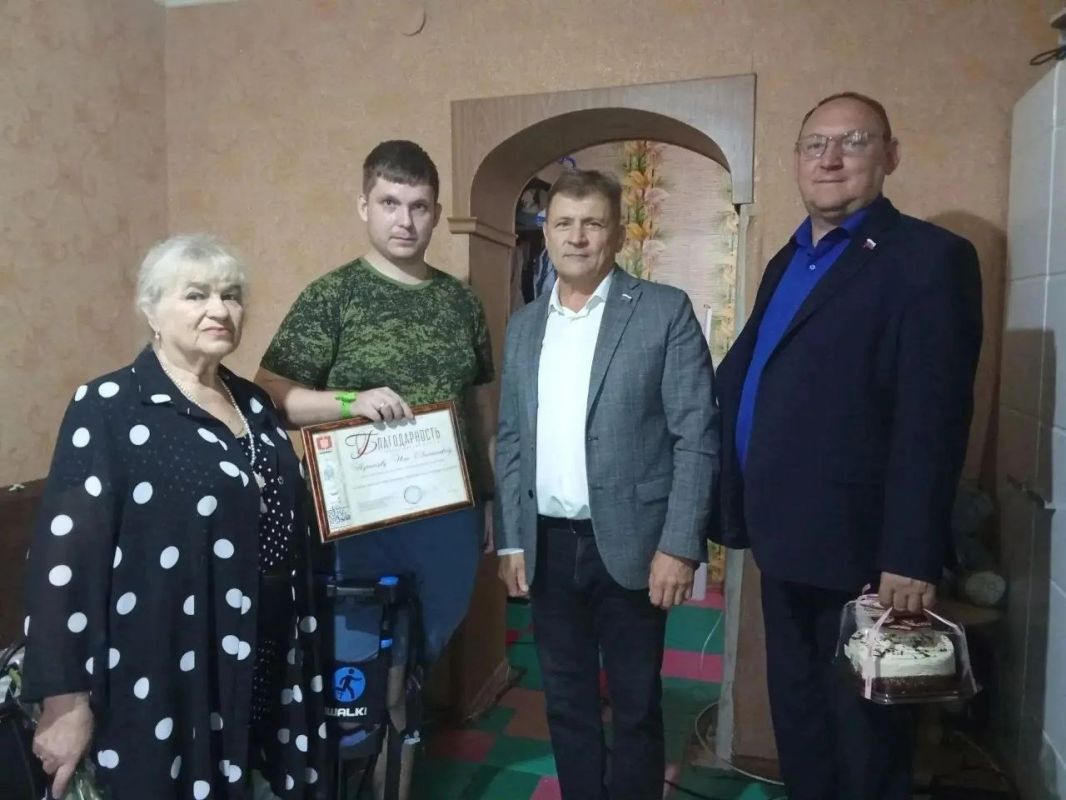 Роман Лысенко: Продолжаем добрую традицию — посещать семьи участников специальной военной операции
