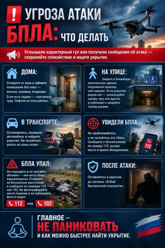 Угроза атаки БПЛА: что делать