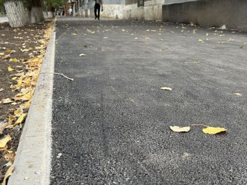 В Молодогвардейске продолжается благоустройство улицы Ленина
