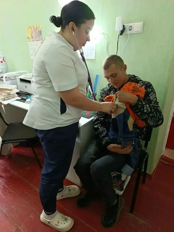 В Лотиково состоялся плановый приём врача-педиатра Славяносербской ЦРБ