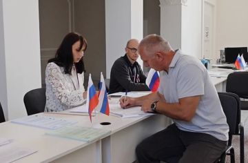 На выборах депутатов в Госдуму РФ голосуют ветераны боевых действий