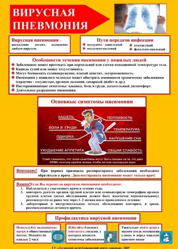 Брянковская центральная городская многопрофильная больница ЛНР информирует жителей г. Брянка о проведении Недели сохранения здоровья легких с 21-27 сентября