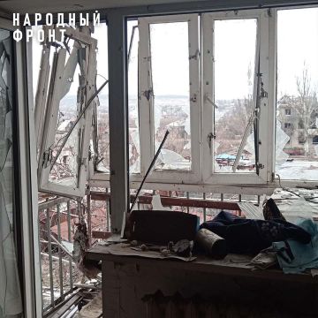На кадрах — зона боевых действий