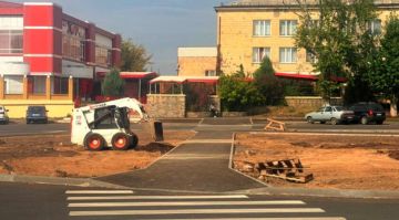 Территорию автовокзала площадью 12 тыс. кв. м благоустраивают в Краснодоне
