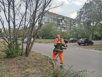 Коммунальными службами проведены работы на территории города