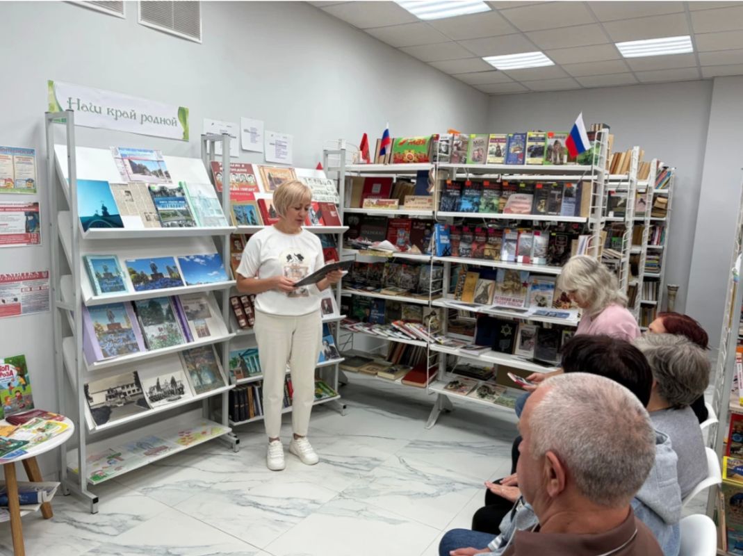 В Металлистской библиотеке провели краеведческий час: «Металлист — история, которую мы храним»