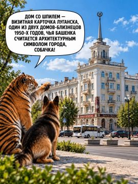 Вот такие места в ЛНР, собачка!