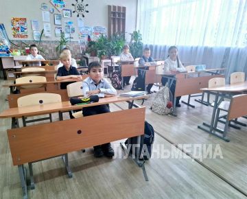 Миусинская школа № 19 Краснолучского округа получила шефскую помощь из Башкортостана