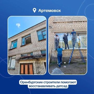 Регион-шеф приступил к восстановлению здания детсада