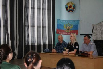 Для осуждённых ИК № 6 УФСИН России по ЛНР организовали лекция о ведении здорового образа жизни